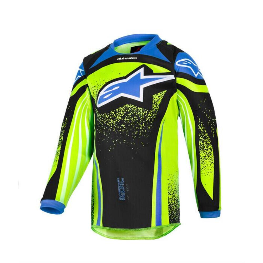 Maglia Cross Bambino Alpinestars Racer Nomur Blu G