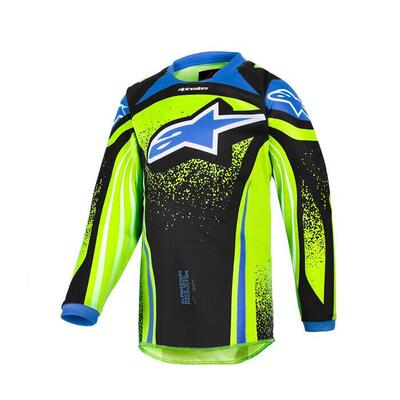 Maglia Cross Bambino Alpinestars Racer Nomur Blu G