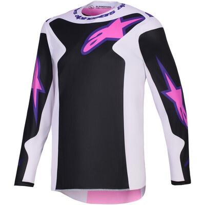 Maglia Cross Alpinestars Fluid Grid Nero Grigio Ch