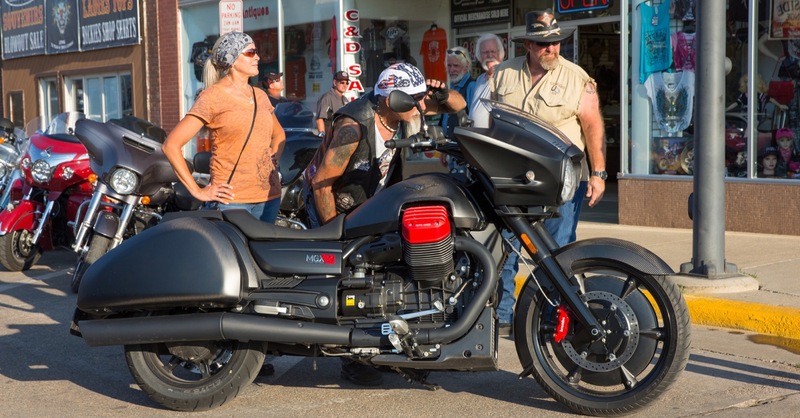 La MGX-21 a Sturgis, in casa del nemico