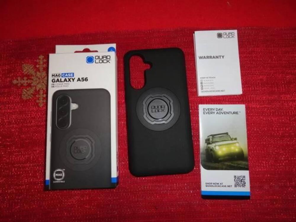 Mag Case Quad Lock originale per Galaxy A56 NUOVO Q.D.