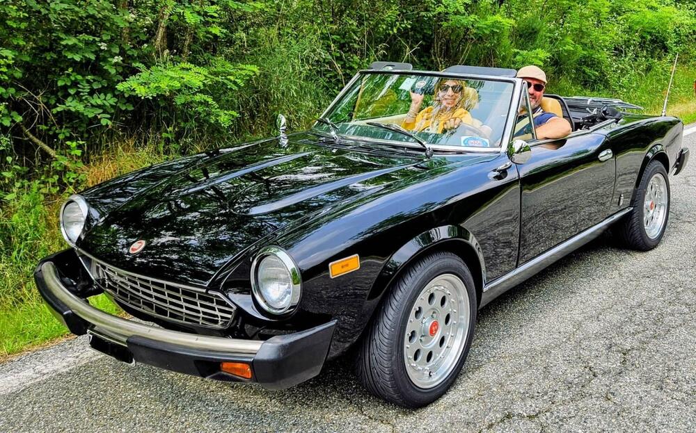 Fiat 124 Spider America d'epoca a Biella