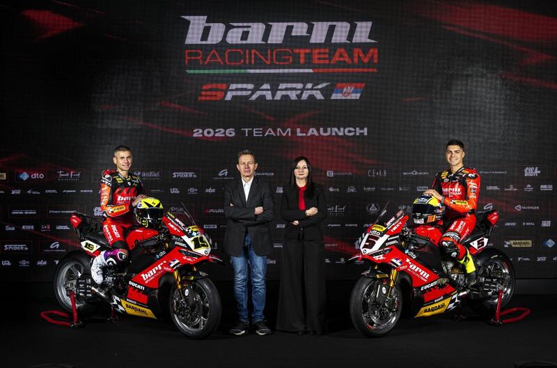 SBK. Presentato il Barni Spark Racing Team 2026 