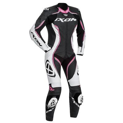 Tuta moto donna pelle estiva Ixon VORTEX LADY Nero