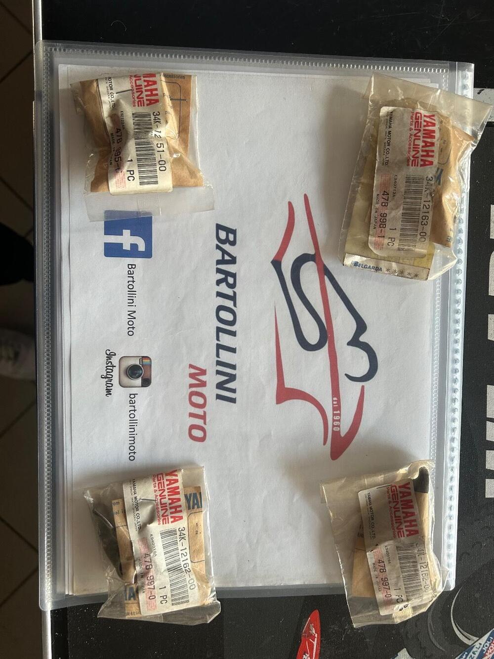 Bilancieri di aspirazione e scarico XT600 Yamaha (2)