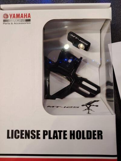 Porta targa sportivo per YAMAHA MT-125 2021
