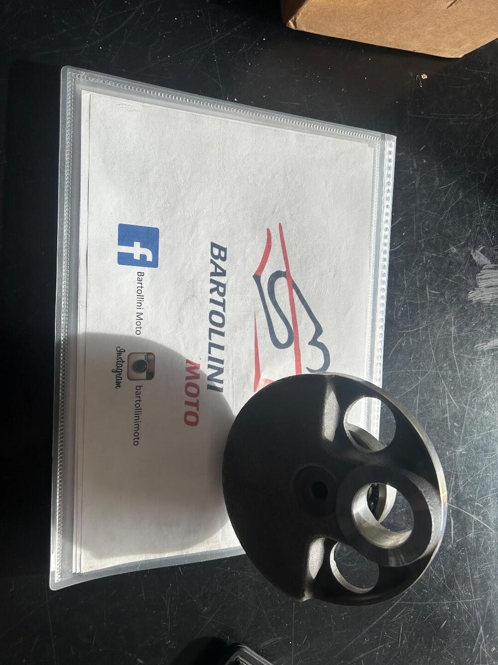 Spalla albero motore sinistra XT600 Yamaha (2)