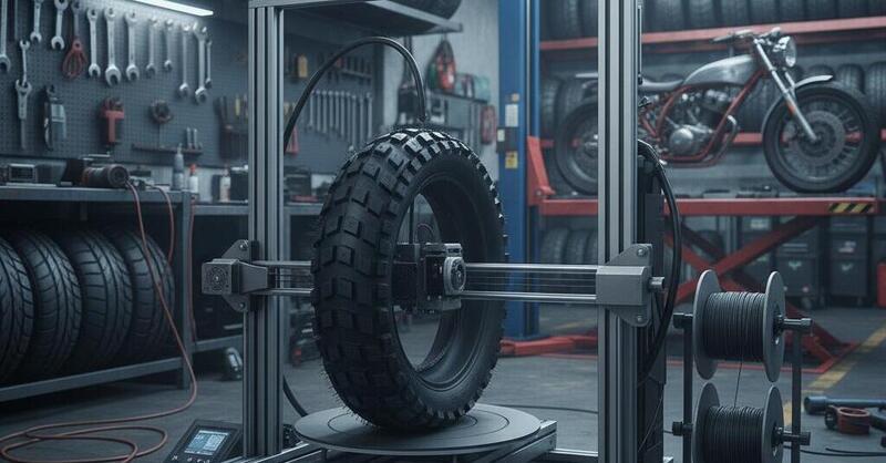 Pneumatici realizzati con stampante 3D, Hankook guida la rivoluzione