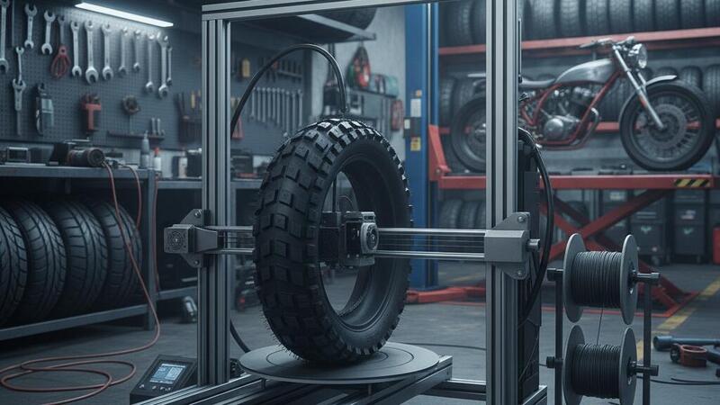 Pneumatici realizzati con stampante 3D, Hankook guida la rivoluzione