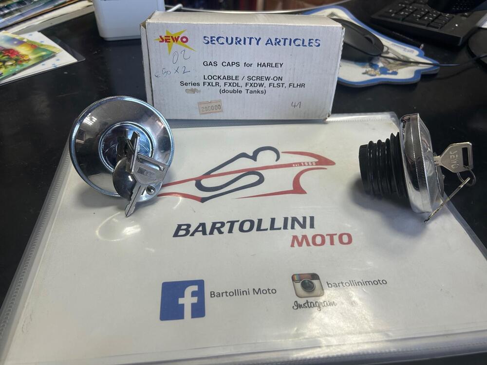 Tappi per doppio serbatoio Harley-Davidson