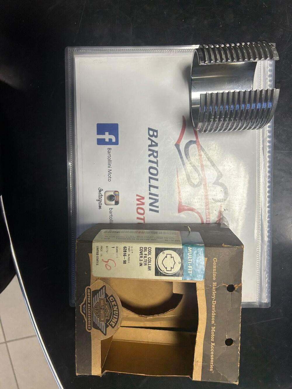 Copri filtro olio per Harley-Davidson