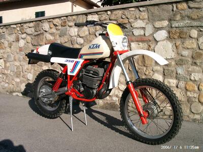 KTM 350 GS d'epoca