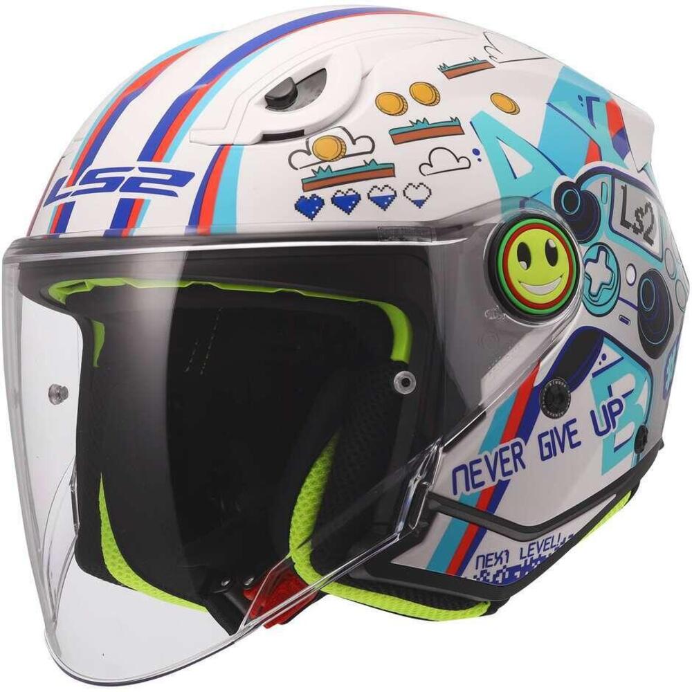 Casco Jet Bambino LS2 OF622 Funny II Next Level Bi