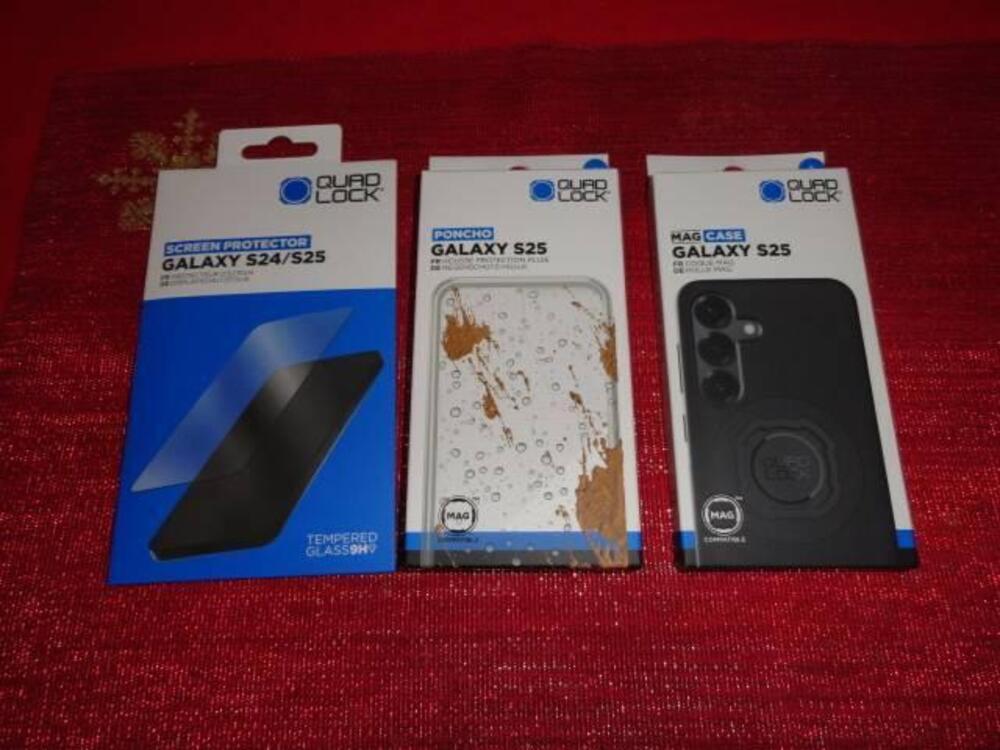 Quad Lok kit completo NUOVO per Galaxy S25 Q.D.