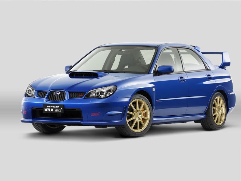 Subaru WRX STi, anno 2007
