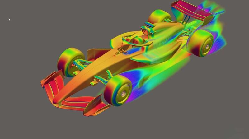 Simulazione CFD monoposto F1 2026