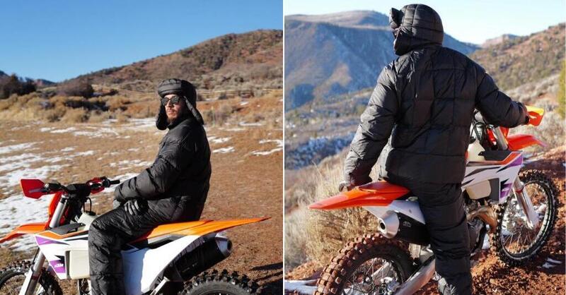 Le foto "scomode" di Hamilton sulla KTM da cross country sparite da Instagram: coincidenza o imposizione?