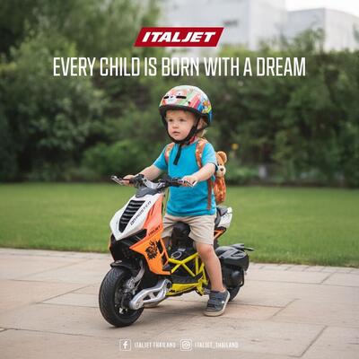 Italjet Thailand onora la Giornata Nazionale dei Bambini con un mini Dragster tutto da guidare