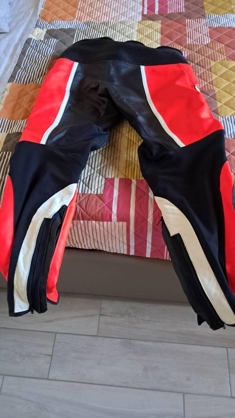 Pantalone Pelle Moto NUOVO con protezioni GI MOTO Gimoto (5)