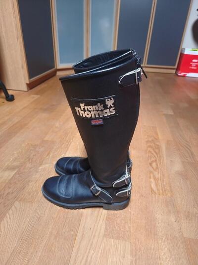 STIVALI MOTO VINTAGE uomo Frank Thomas