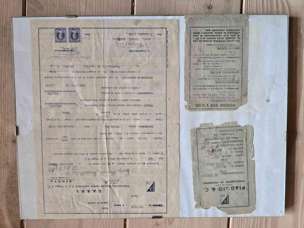 Piaggio Vespa 125 faro basso Bacchetta V1T (5)