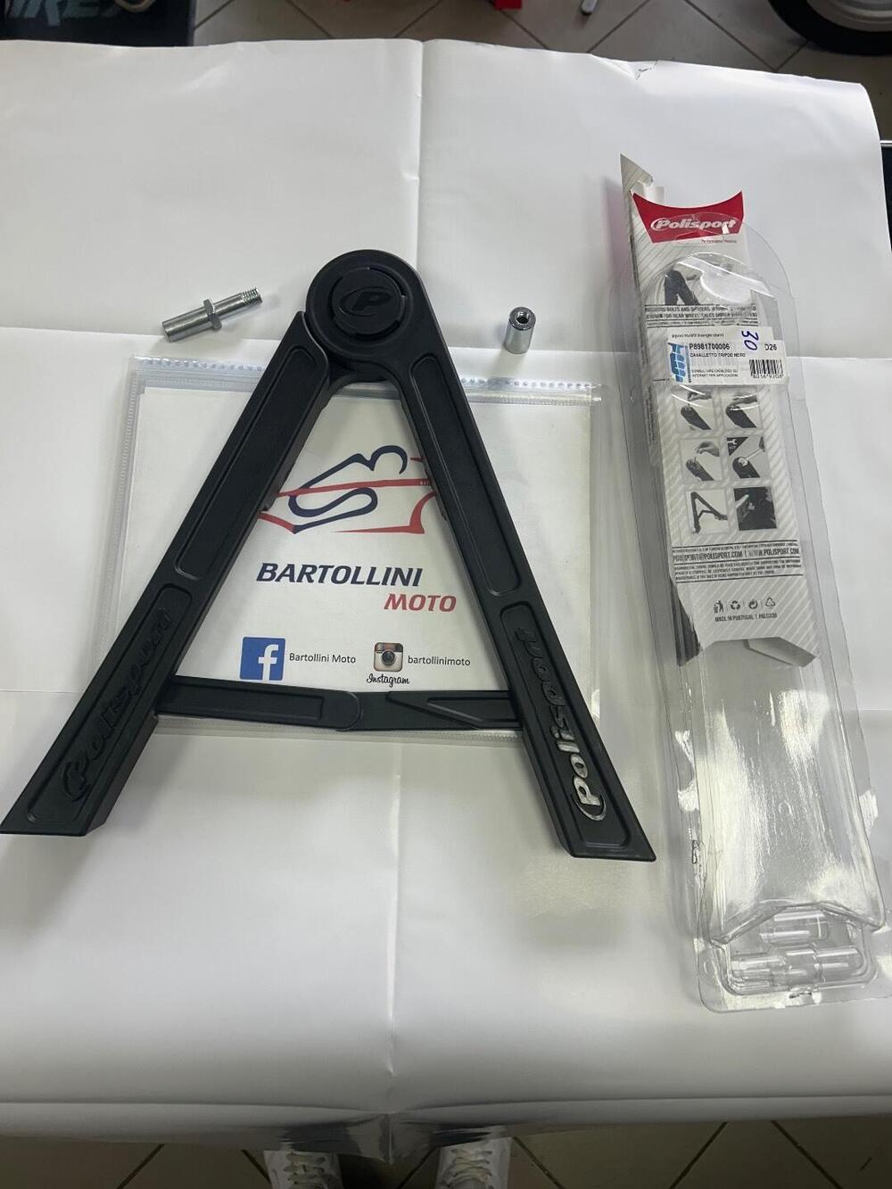 Cavalletto Tripod Nero Polisport