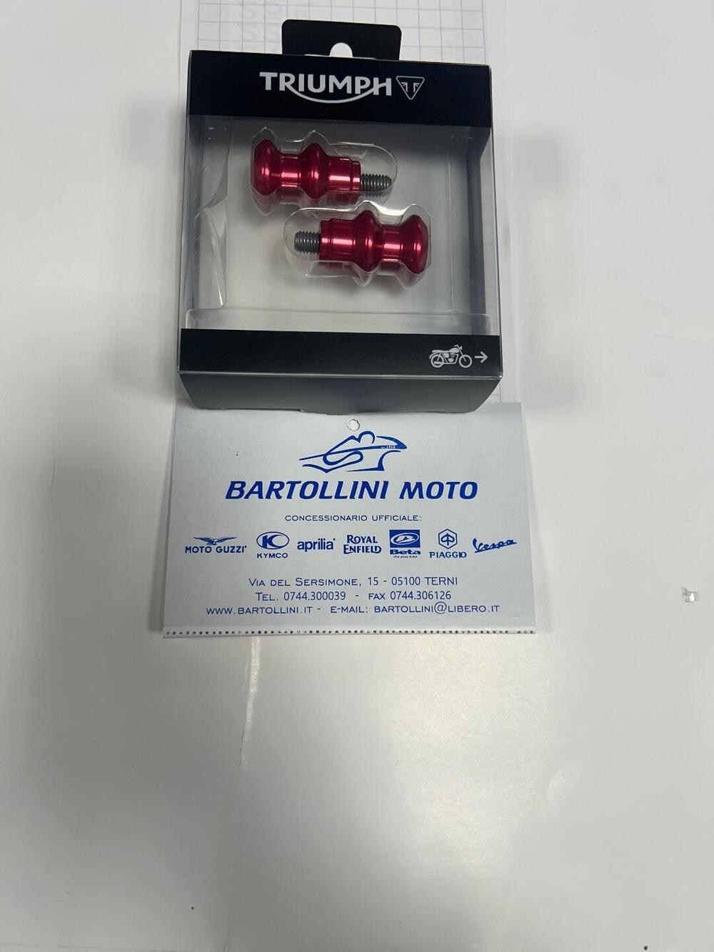 Kit tamponi di supporto Triumph