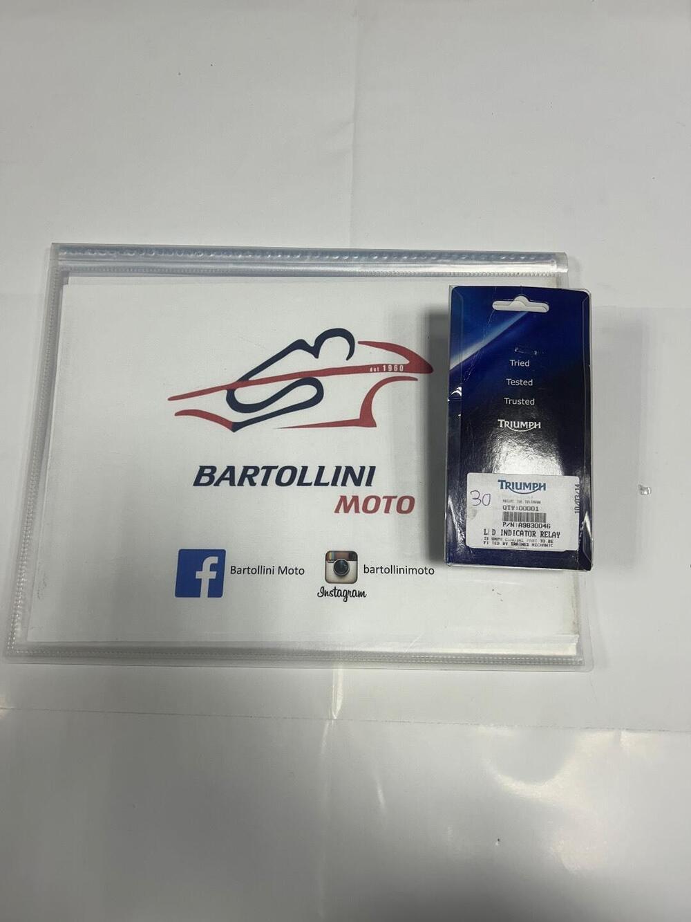 Indicatore di direzione led per Triumph