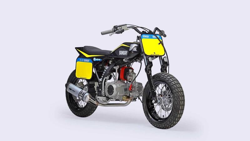 YCF Flat Track Bike 124 Flat Track Bike S124E (2025 - 26)