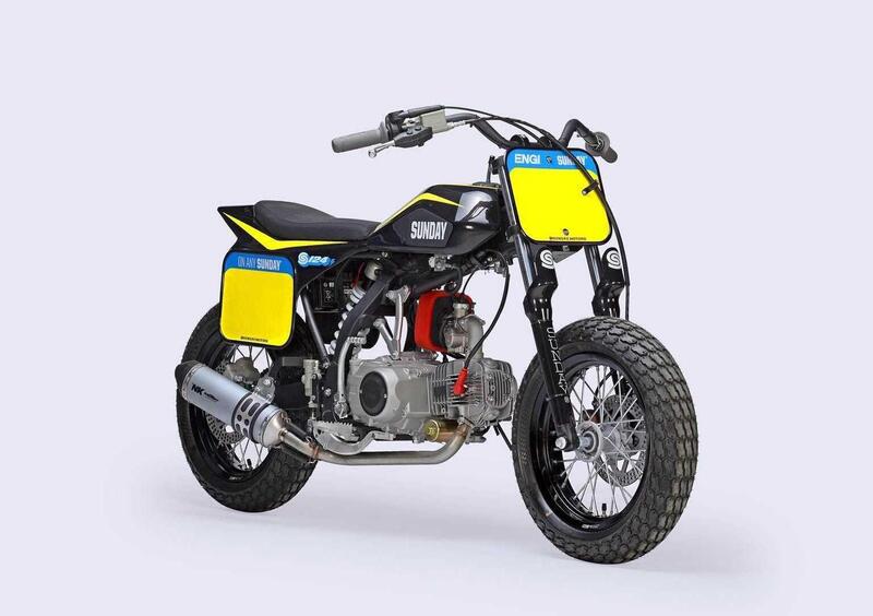 YCF Flat Track Bike 124 Flat Track Bike S124E (2025 - 26)