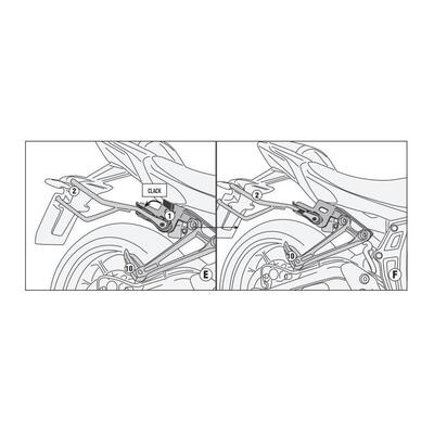 Telai Laterali Givi TR2157 Remove-X Yamaha MT07 Da