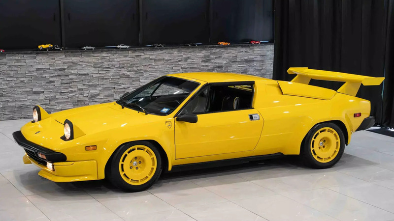 Lamborghini Jalpa Giallo Fly: la supersportiva anni &rsquo;80 pi&ugrave; rara che puoi comprare
