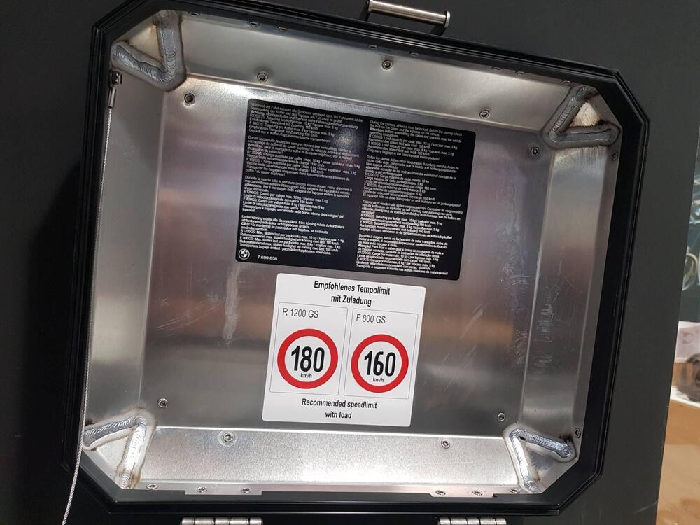 Bauletto Alluminio x R1200GS Adv dal 2006 al 2012 BMW (4)