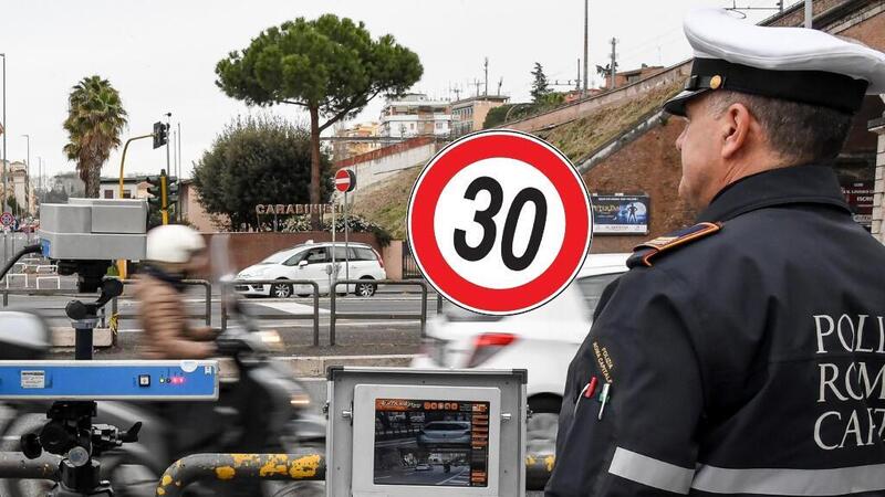 Roma, tutta la ZTL Centro Storico diventa &ldquo;zona 30 km/h&rdquo;