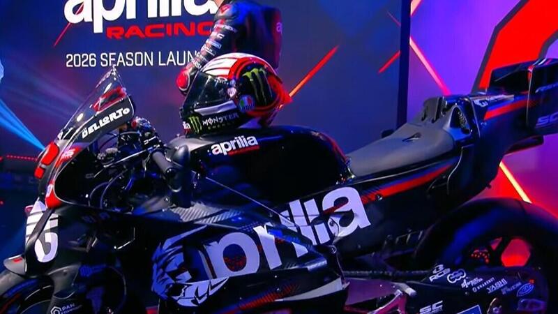 LIVE - MotoGP 2026. Ecco Aprilia! La presentazione della squadra 2026 con Marco Bezzecchi e Jorge Martin [VIDEO]