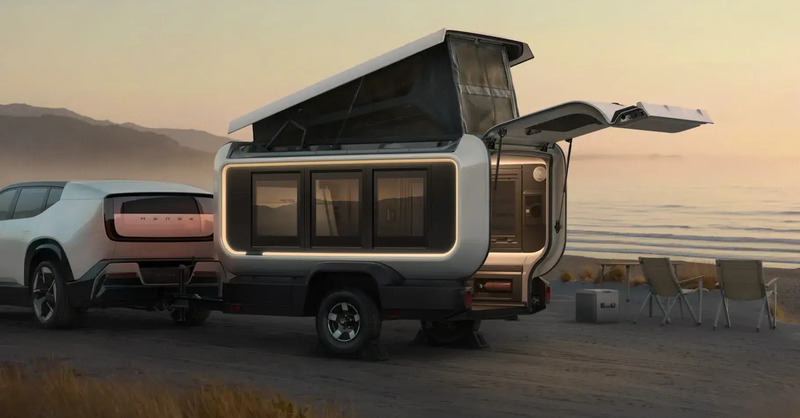 Honda Base Station: il rimorchio camper futuristico che puoi trainare con una CR‑V