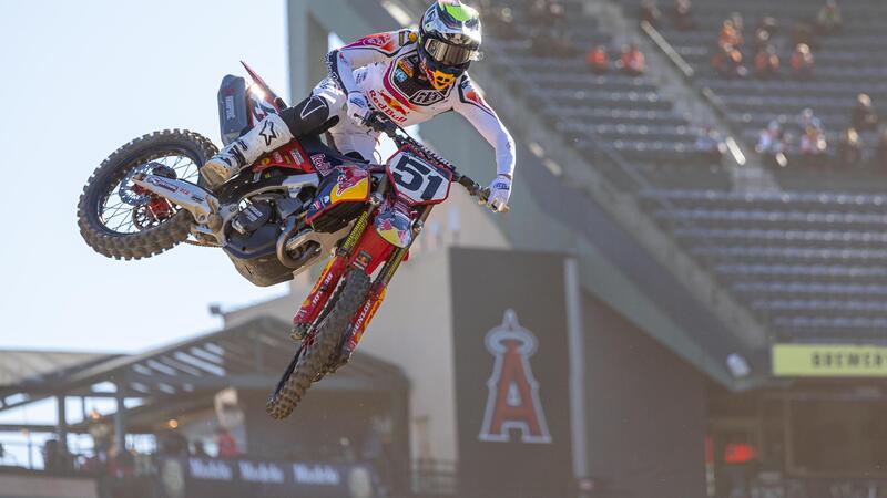 Galfer debutta nell&rsquo;AMA Supercross 2026 ad Anaheim con Ducati e Troy Lee Designs