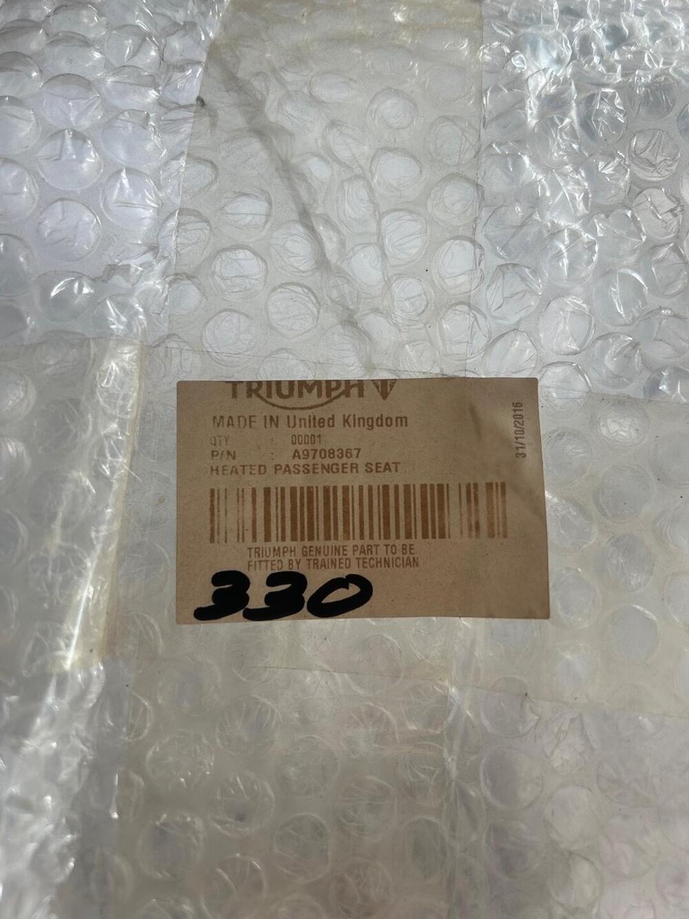 Seggiolino per passeggero Triumph (2)