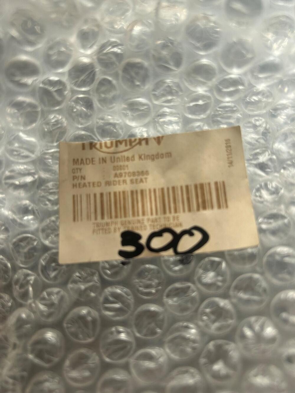 Seggiolino guidatore Triumph (2)