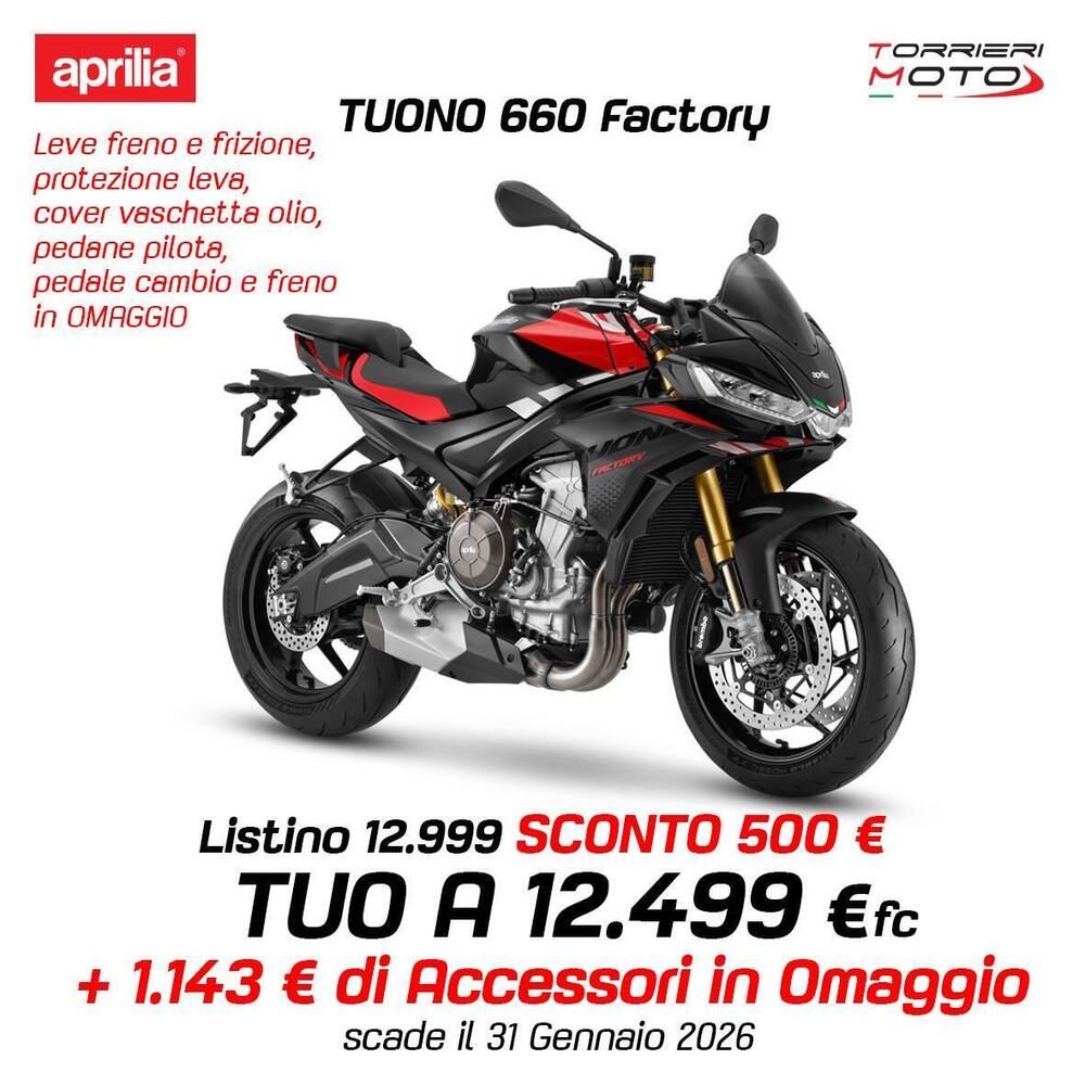 Aprilia Tuono 660 Factory (2025 - 26)