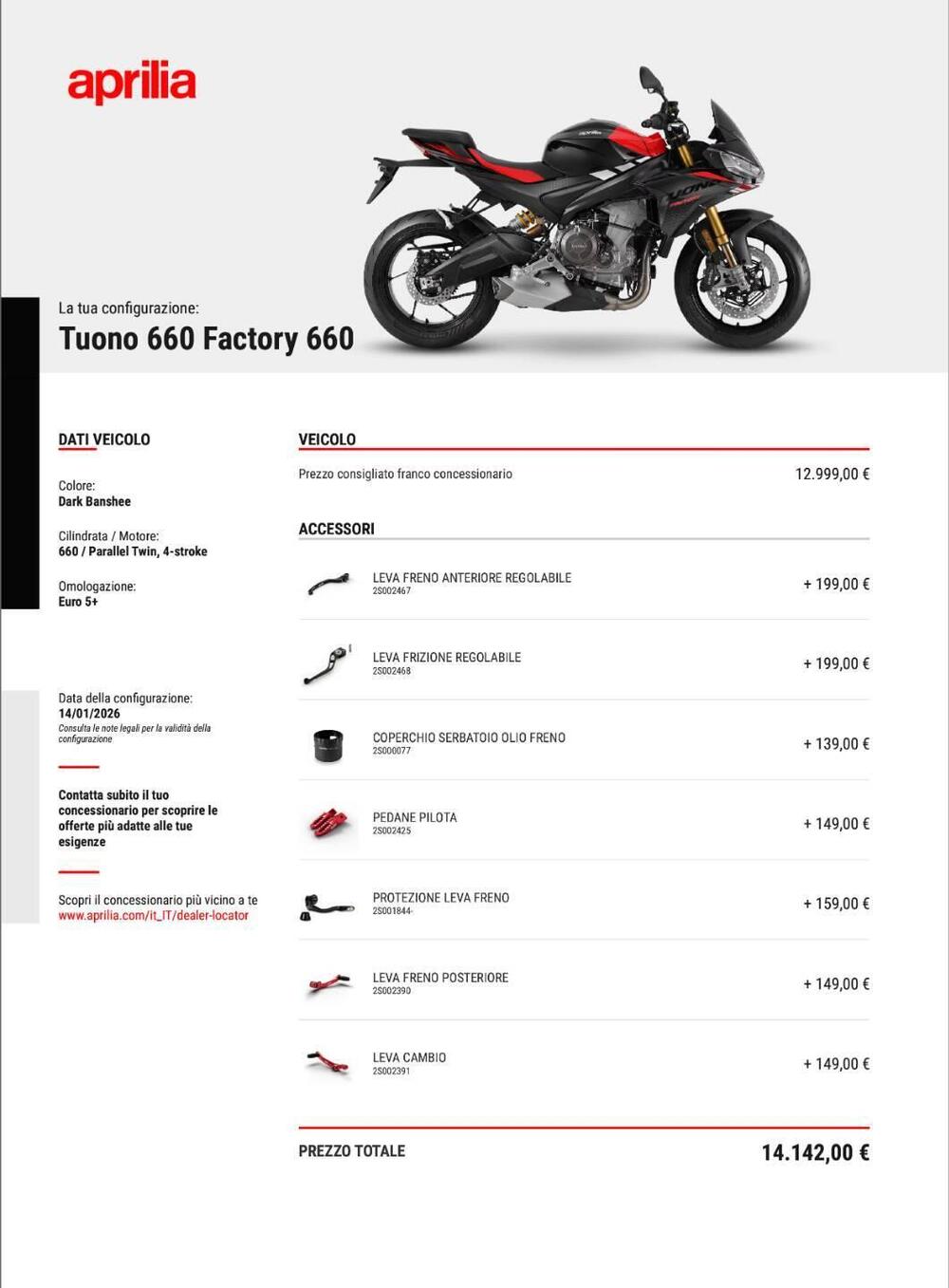 Aprilia Tuono 660 Factory (2025 - 26) (2)