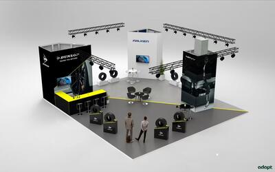 Dunlop e Falken insieme a Goteborg: debutto storico all&rsquo;Automassan 2026