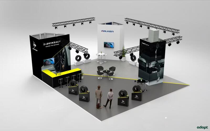 Dunlop e Falken insieme a Goteborg: debutto storico all&rsquo;Automassan 2026