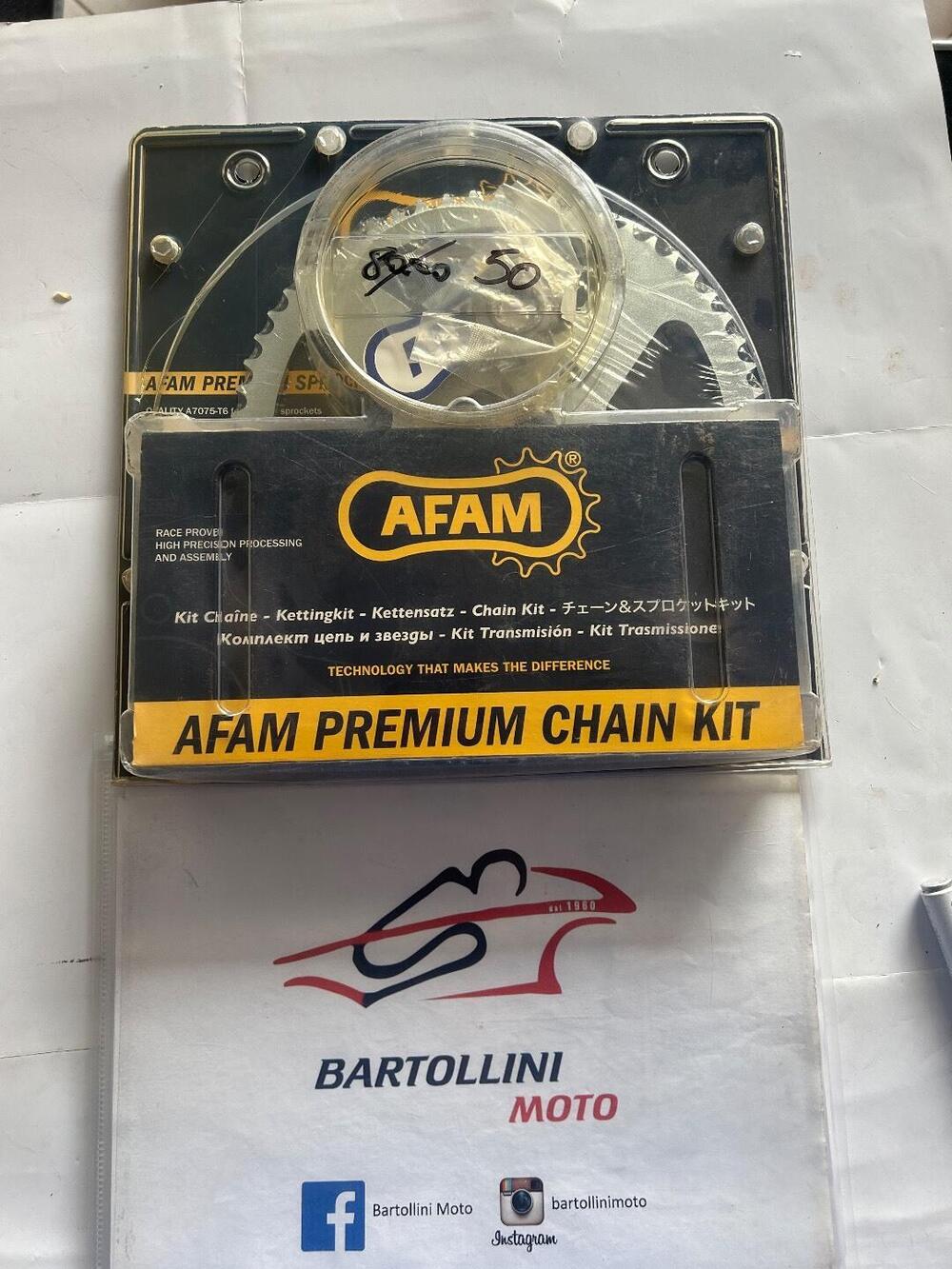 Kit trasmissione Afam per Yamaha TZR dal 2007 al 2