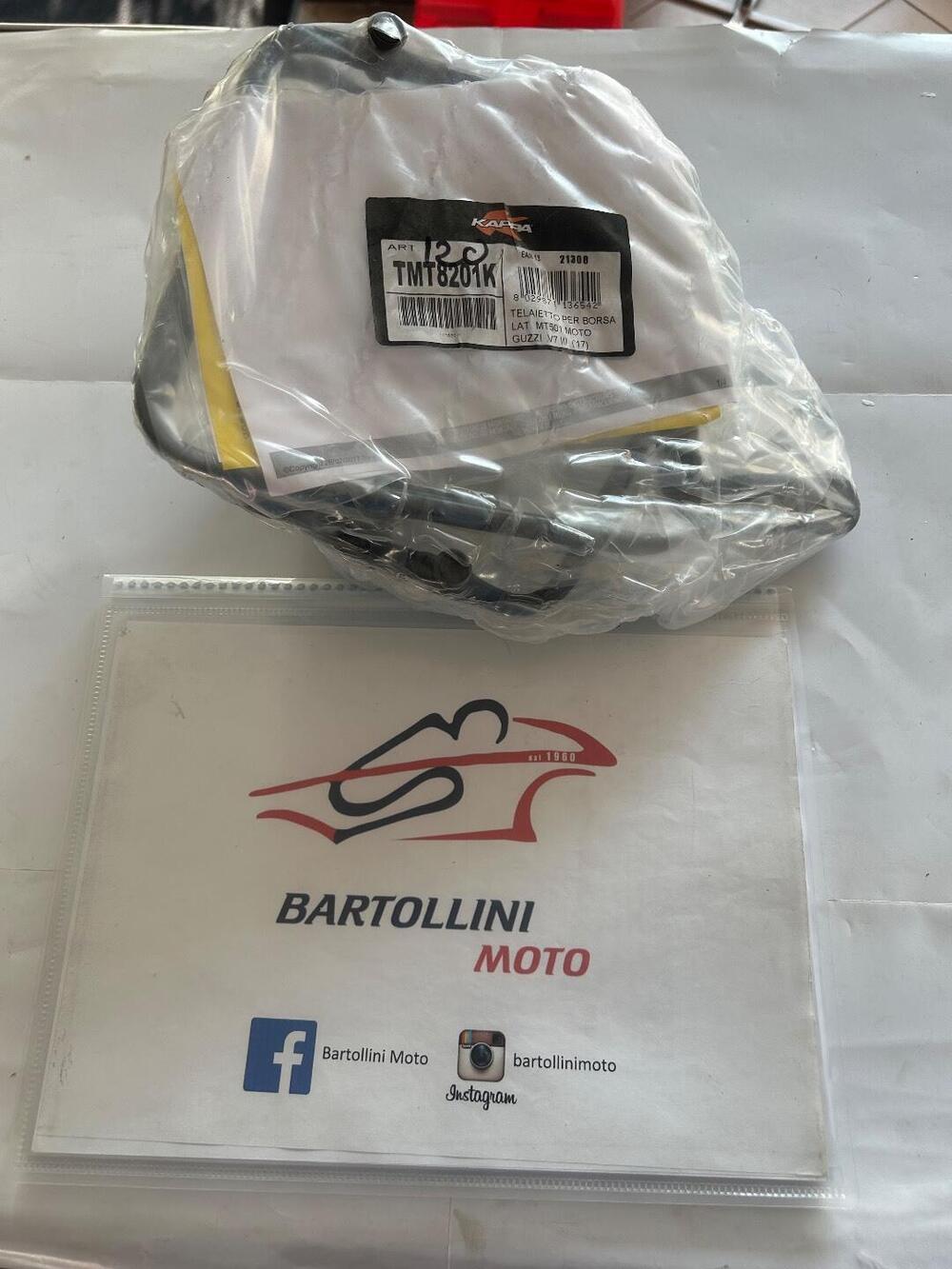 Telaietti per borsa laterale moto guzzi V7 III del kappa