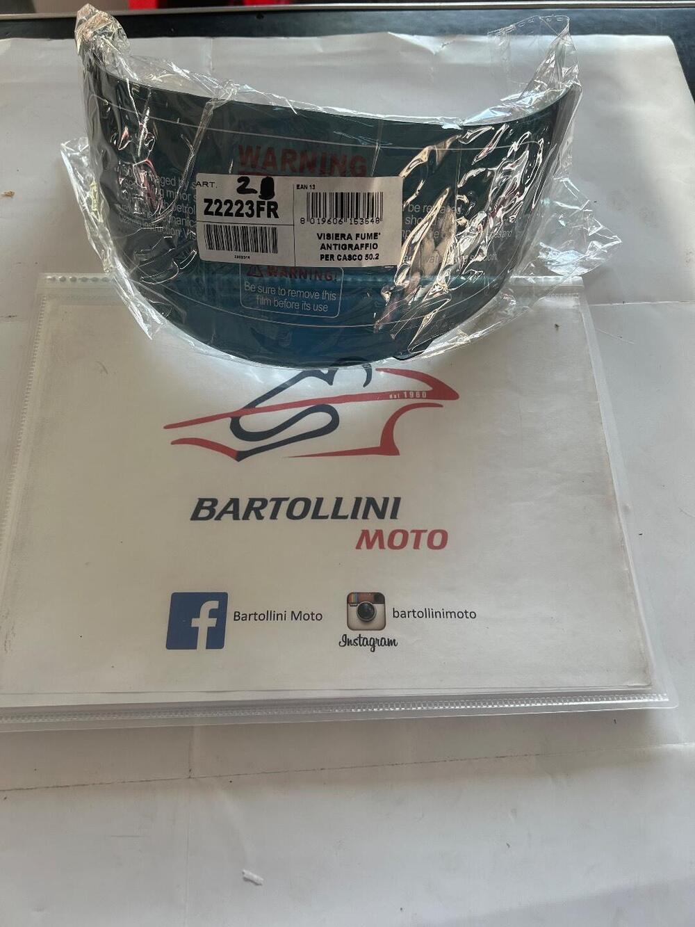 Visiera fume antigraffio per casco 50.2 Givi