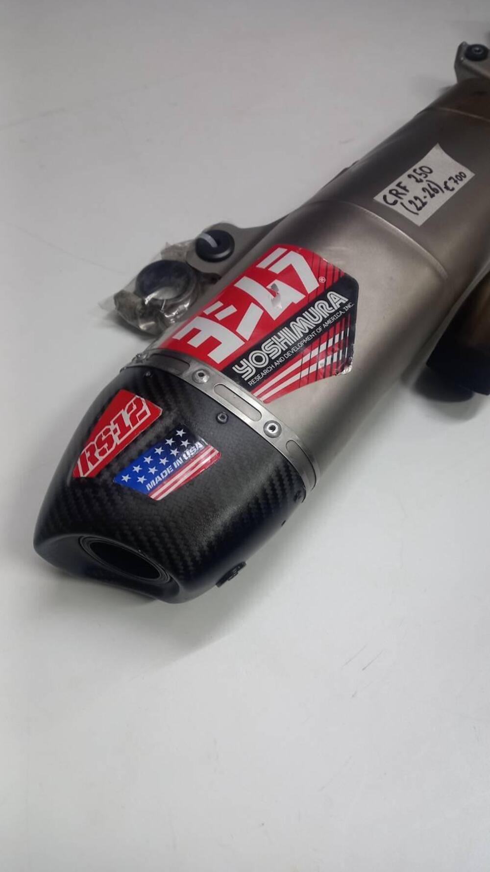 Marmitta yoshimura con finale in carbonio crf 250 (7)