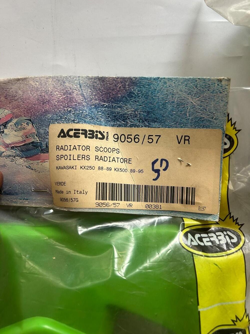 plastiche radiatori Kawasaki Acerbis (2)