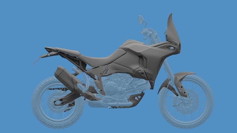 Ducati DesertX V2: trapela il design finale della nuova adventure