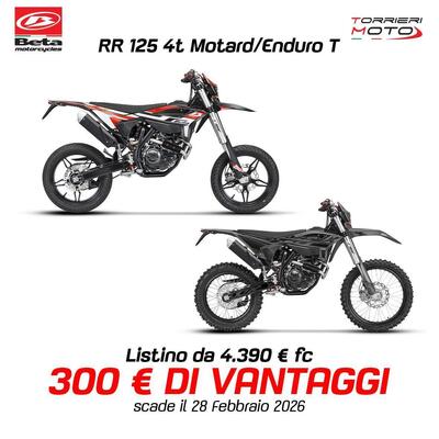 Betamotor RR 125 4T Motard T (2025 - 26) nuova